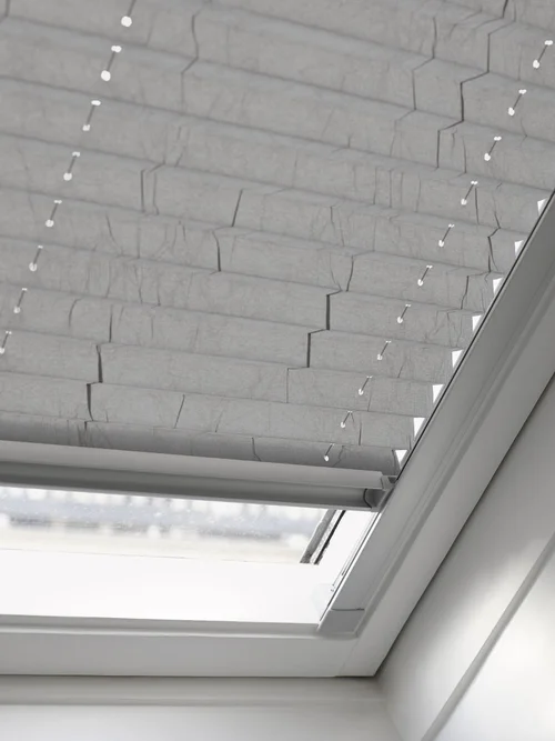 Plissee Dachfenster Dachgeschoss Roto Fakro